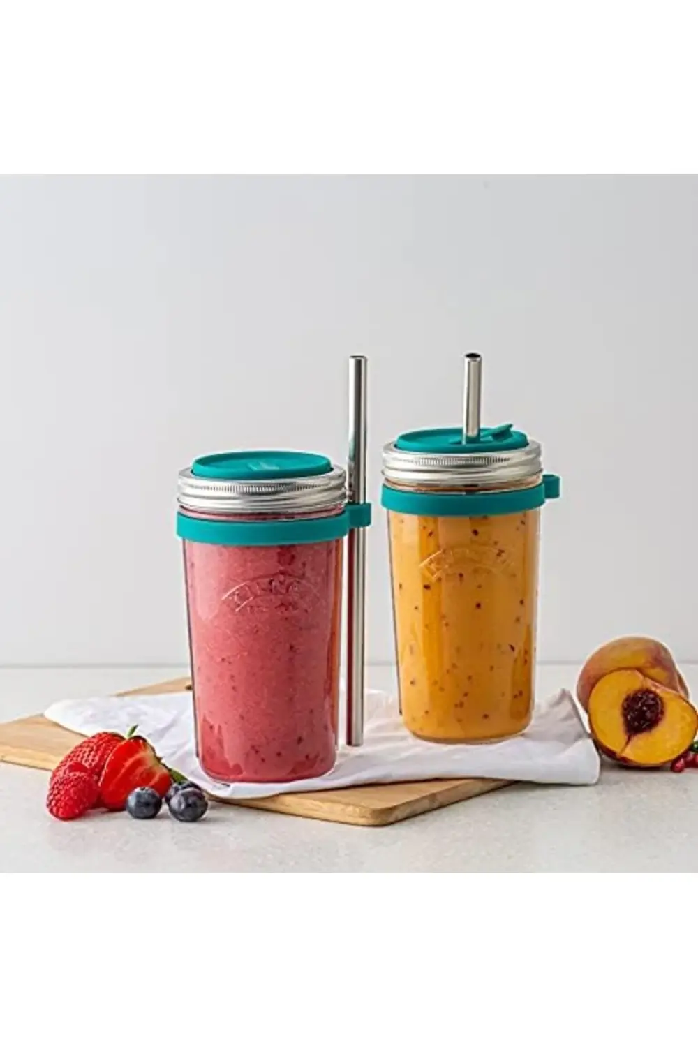 modaflux Yeniden Kullanılabilir Paslanmaz Çelik Hasır ile Cam Smo