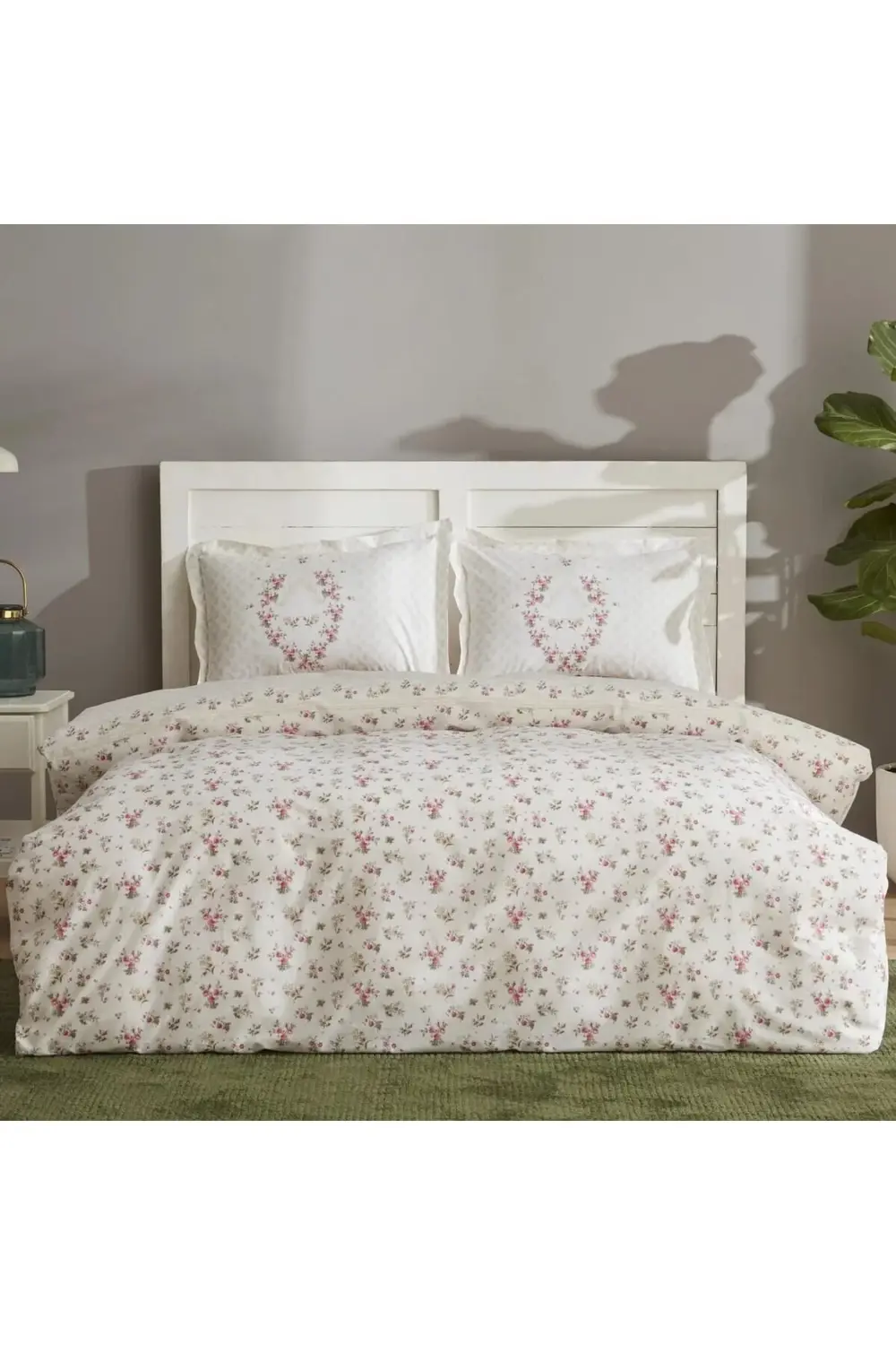 modaflux Yeşil%100 Pamuk Çift Kişilik Nevresim Takımı polynova 39