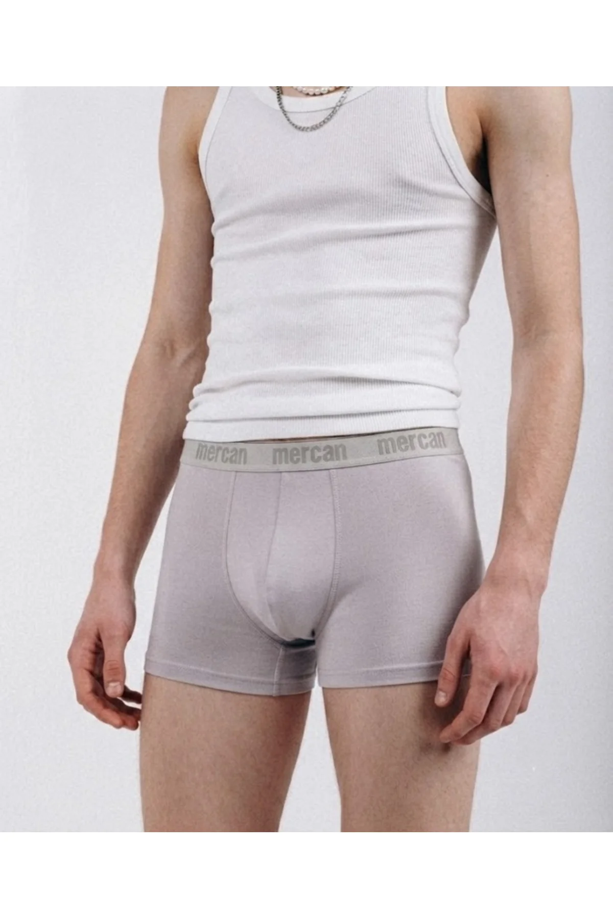 Modal Boxer İnci Grisi Soluk Gül Renkli Rahat Kalıp Modal Touch Modal Boxer İnci Grisi Soluk Gül Renkli Rahat Kalıp Modal Touch