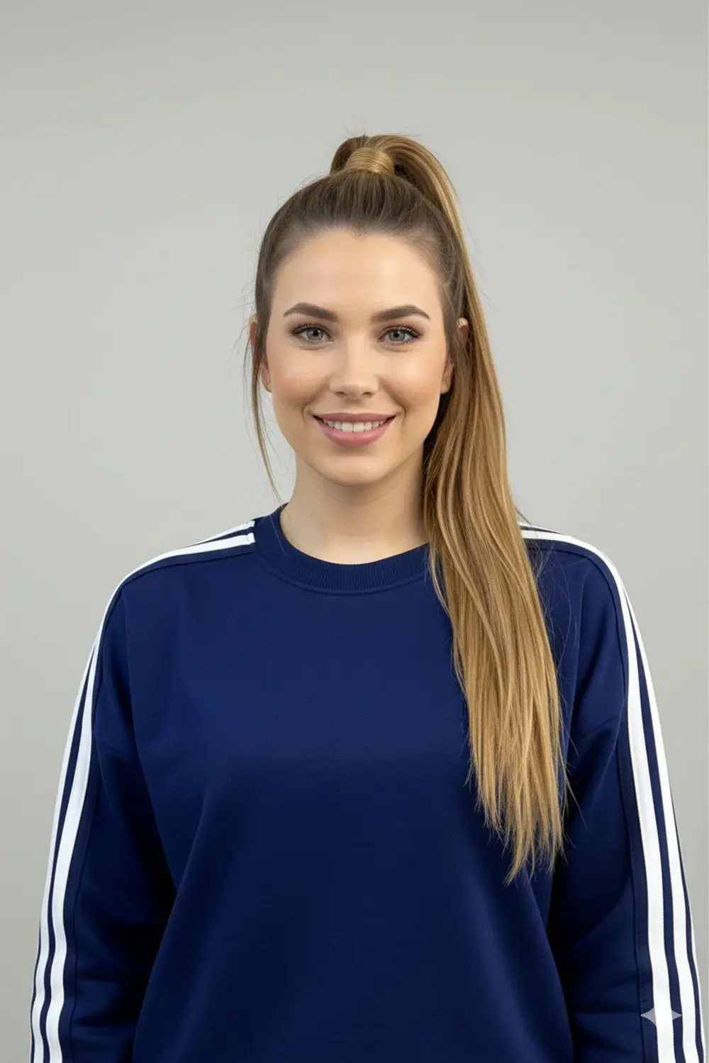 Modal Kumaş 4 Şeritli Lacivert Eşofman Takımı