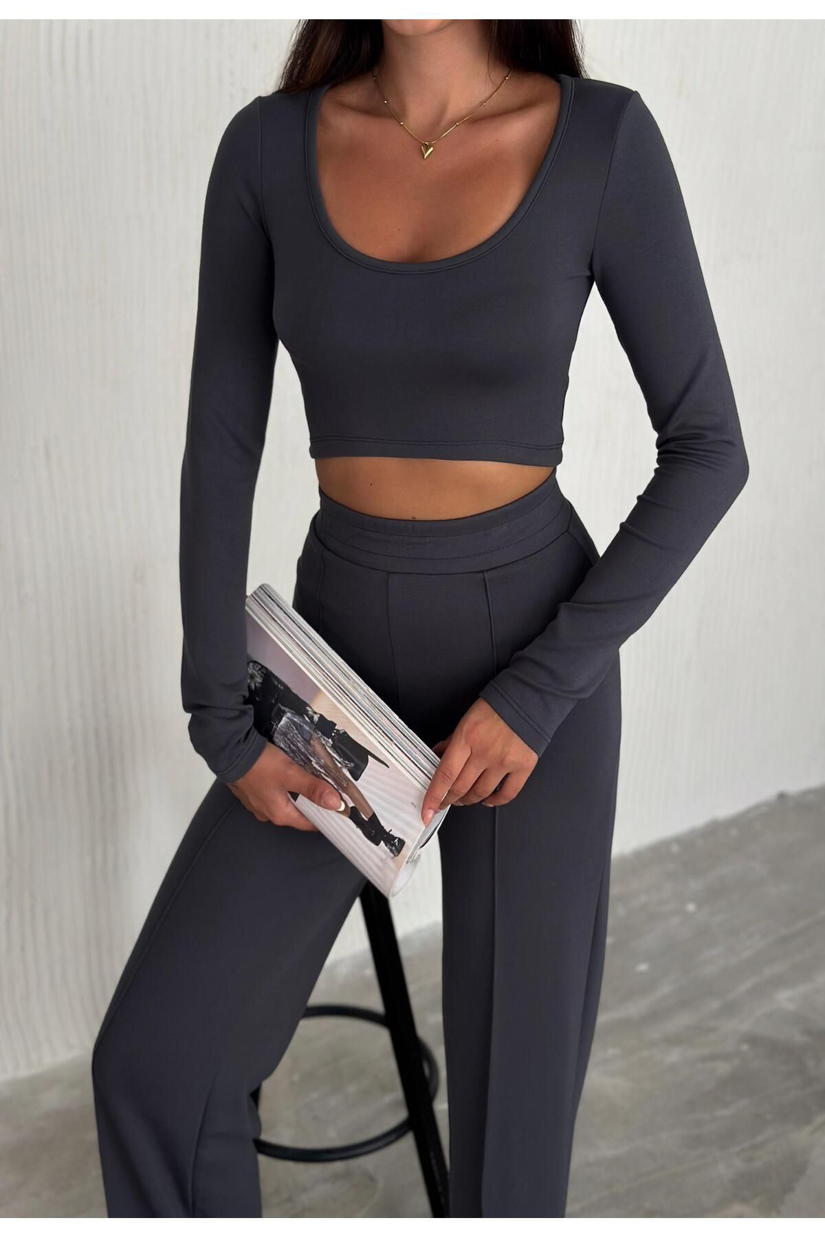 Fiolin Modal Kumaş Yumuşak Doku Alt Üst Takım