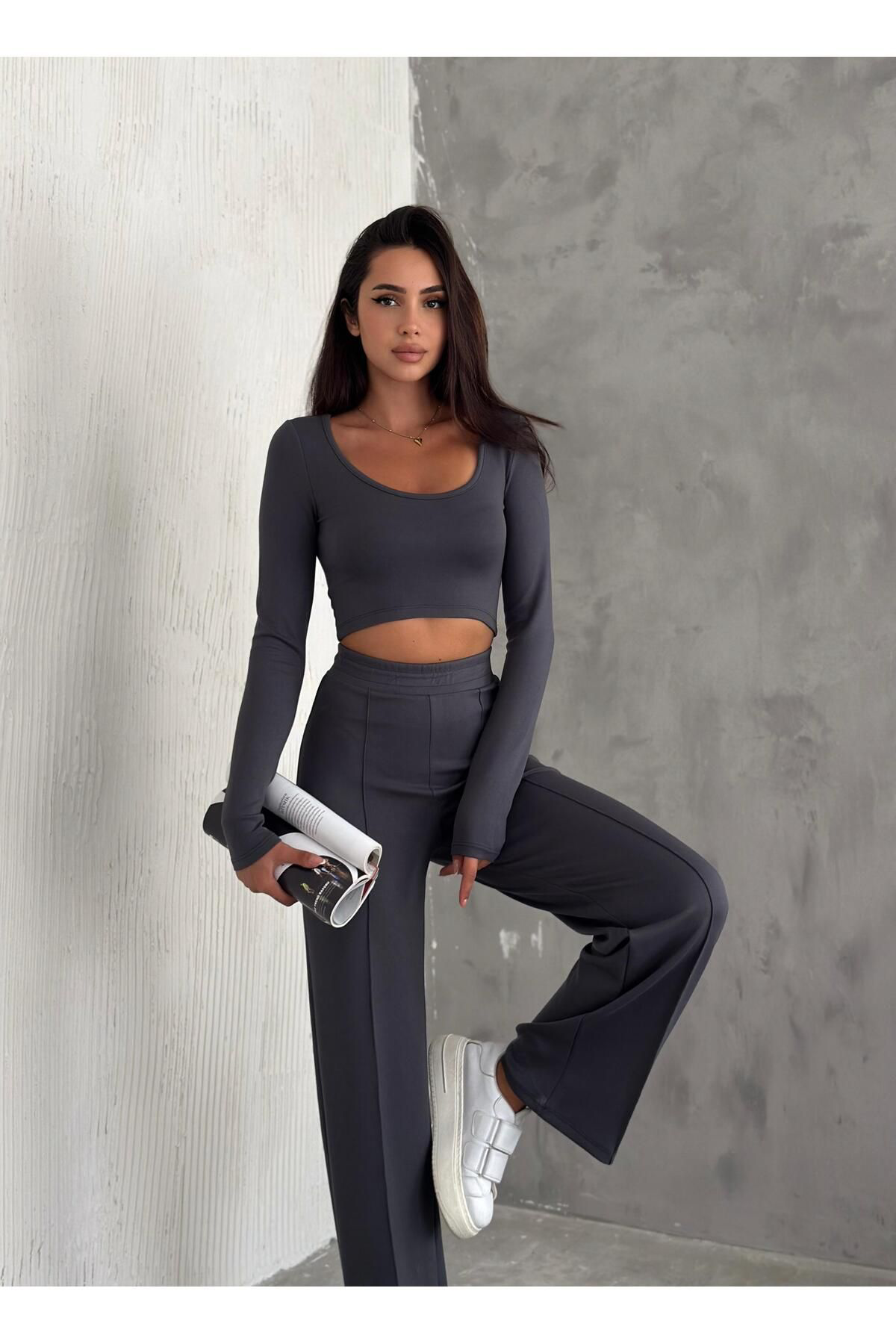 Fiolin Modal Kumaş Yumuşak Doku Alt Üst Takım