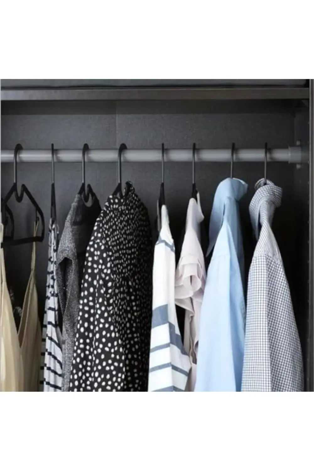 modashine 10 Adet Dolap İçi Elbise Askısı,Pantolon,Gömlek,Ceket,E
