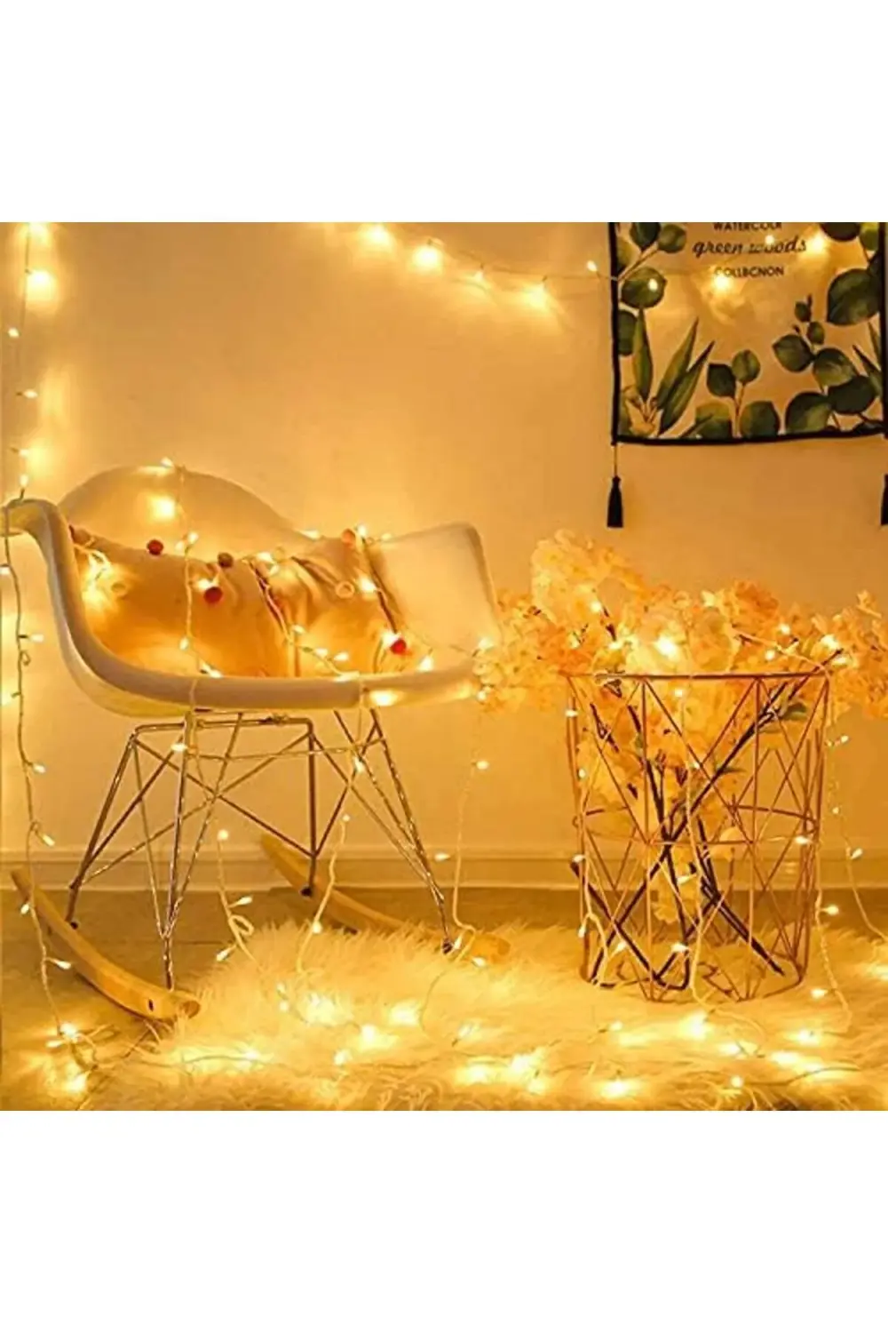 modashine 10 Metre 100 Ledli Fişli Led Işık Günışığı Dekor Lambas