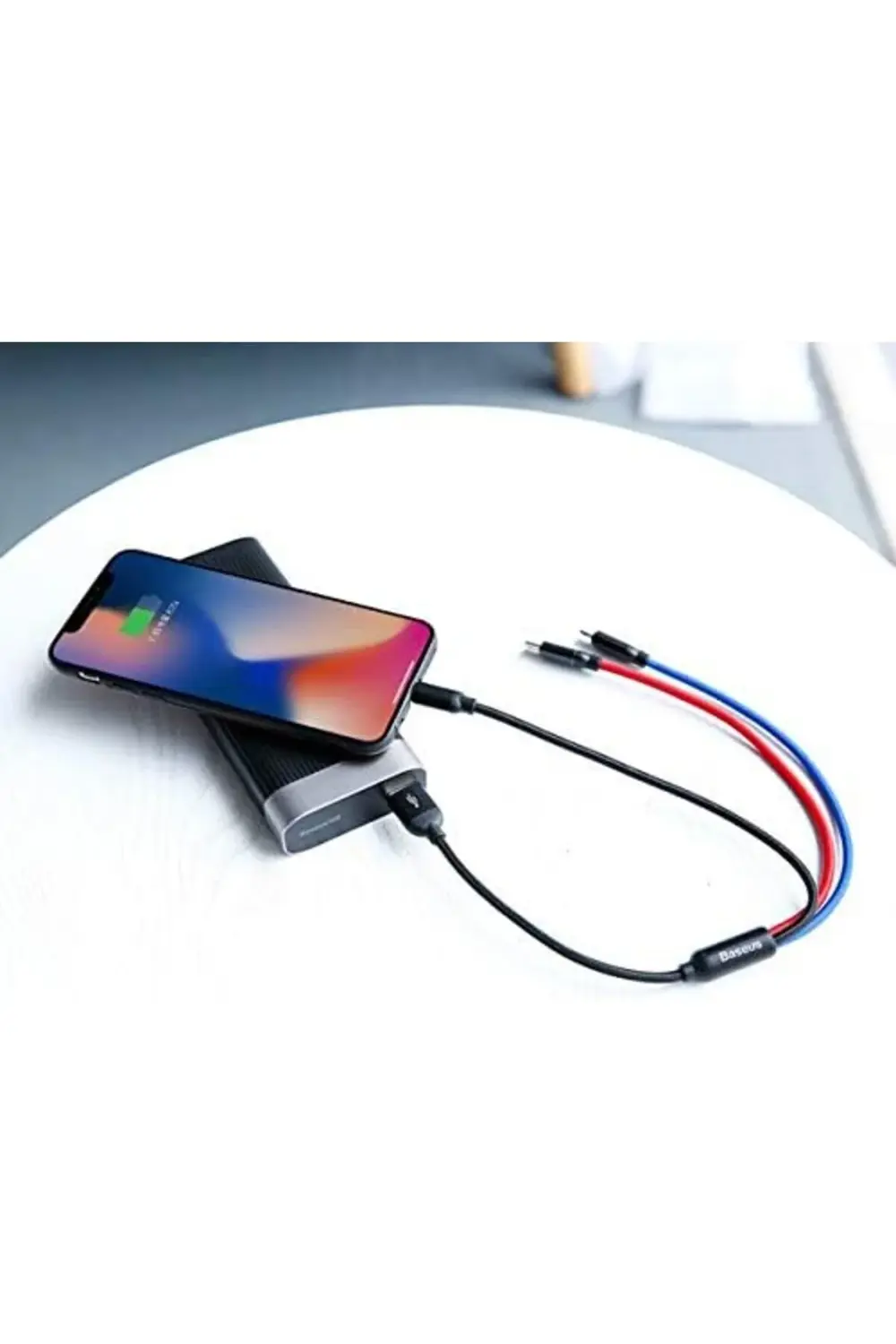 modashine 3 in 1, Lightning için Şarj & Data Aktarım, Micro USB &