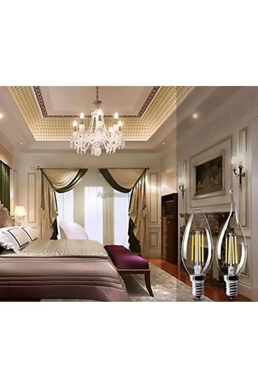 modashine 4w LED Filament Buji Ampul, Gün Işığı TYC00140299484 po