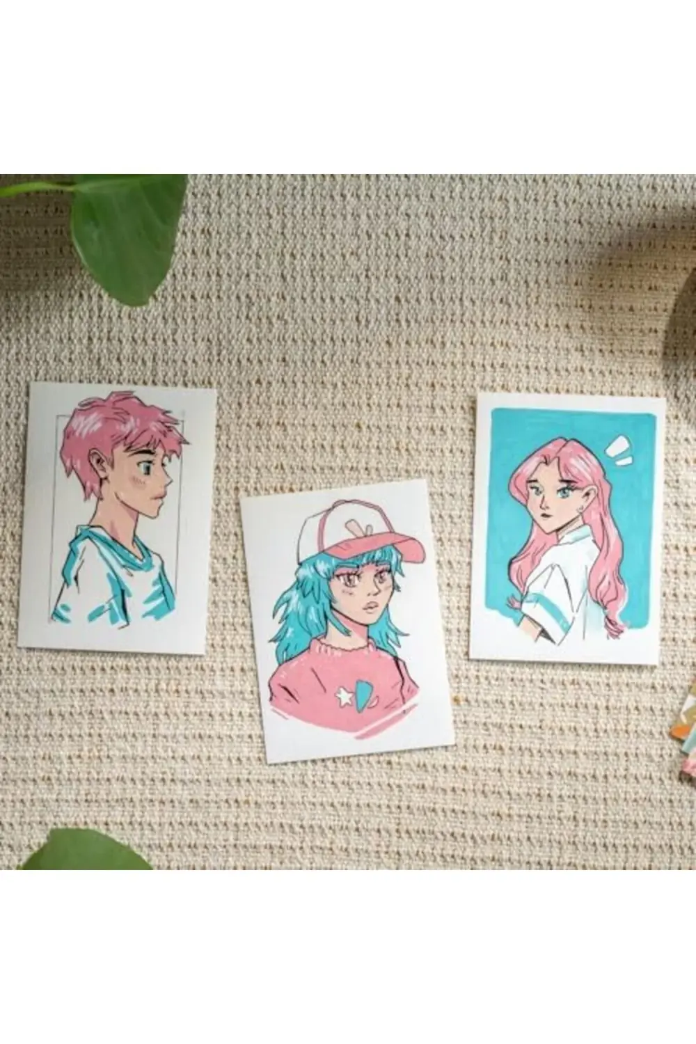 modashine 5300 İnce Uçlu Akrilik Markör ve 1800 Teknik Çizim Kale