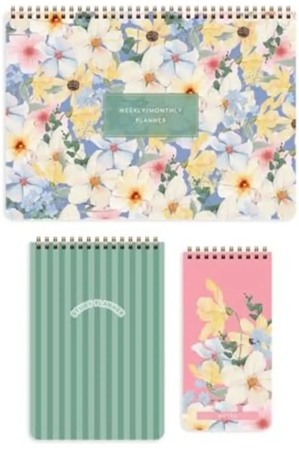 modashine A4 Haftalık Ve Günlük 3’lü Masaüstü Süresiz Planlayıcı