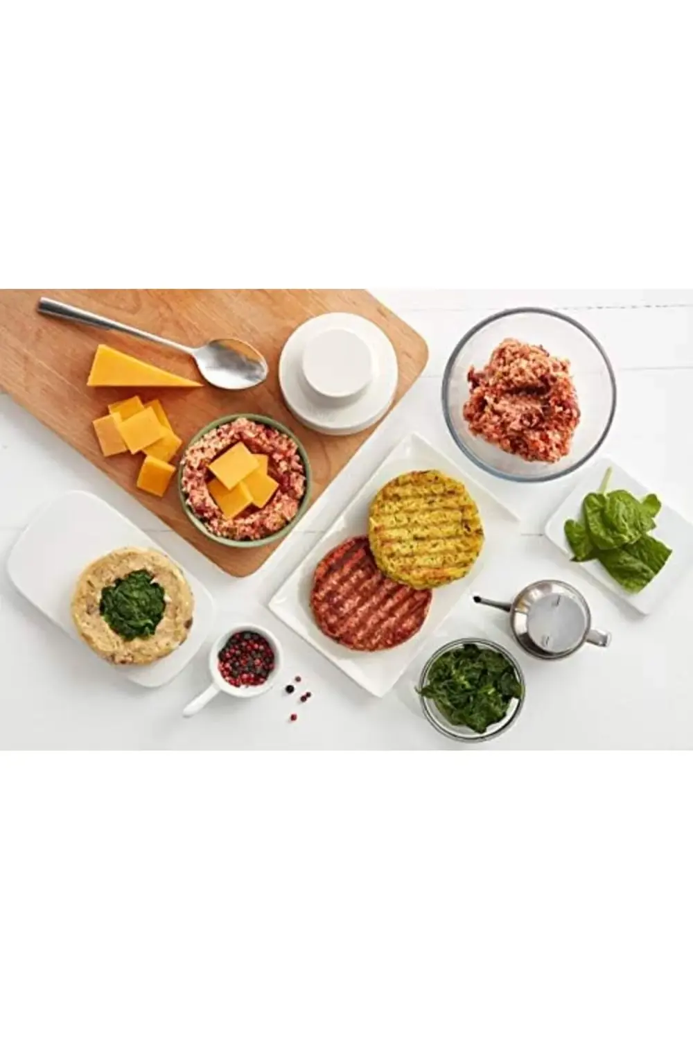 modashine Açık Yeşil Burger Kalıbı 11X3,5Cm polymix 1171935