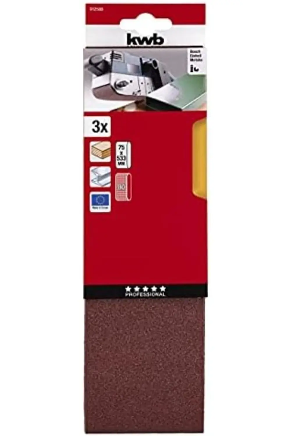 modashine Bant Zımpara 75 x 533 80 Kum - 49912508 polymix 1171935