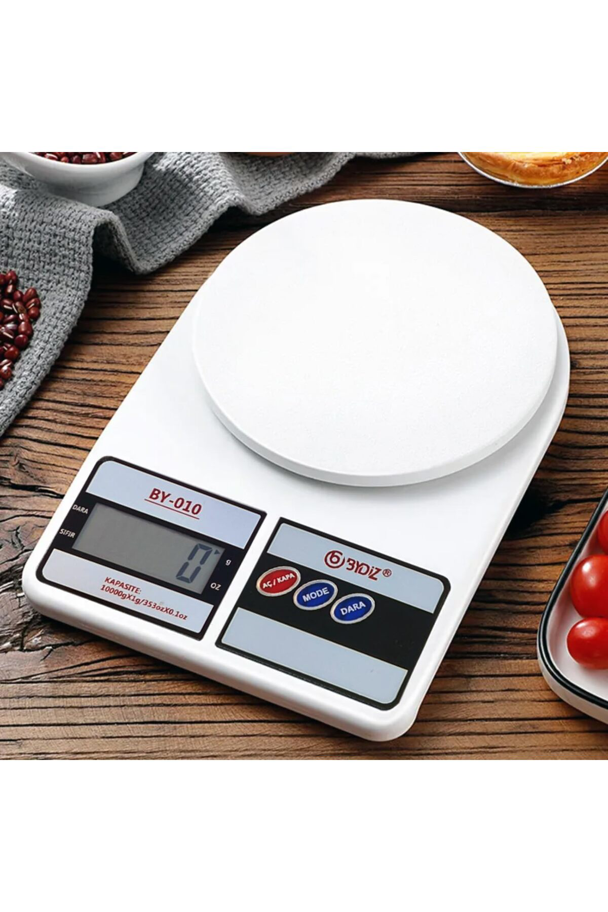 modashine Bydiz Terazi BY-010 Dijital Mutfak Terazisi - Mutfak Ta