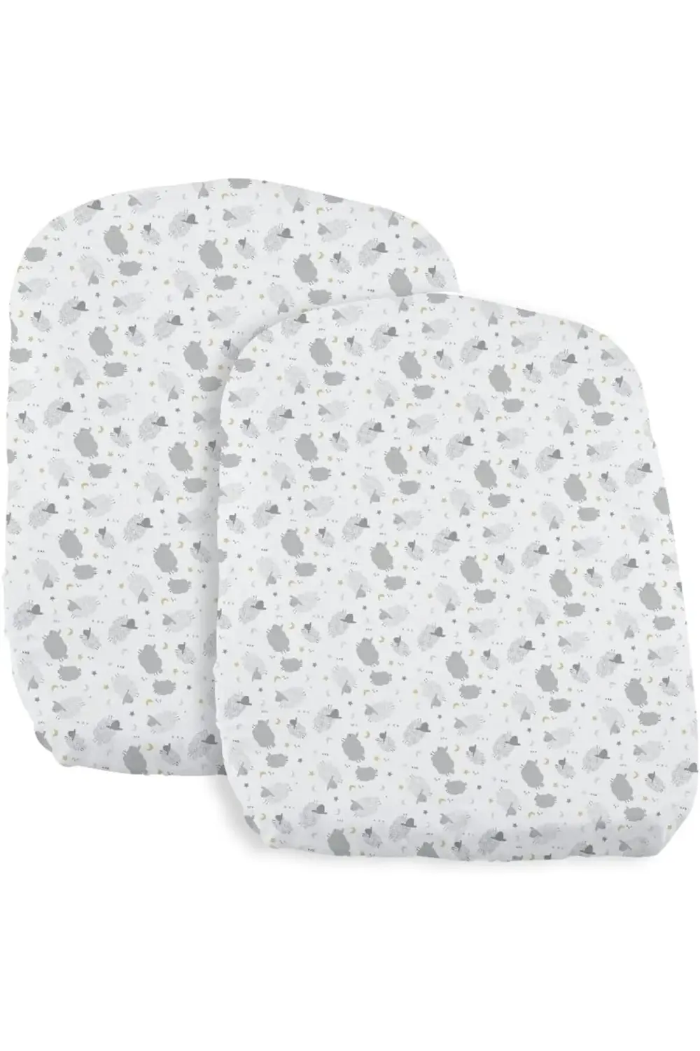 modashine Çarşaf Crib Set İki Parça Baby Hug Grey Sheep polymix 1