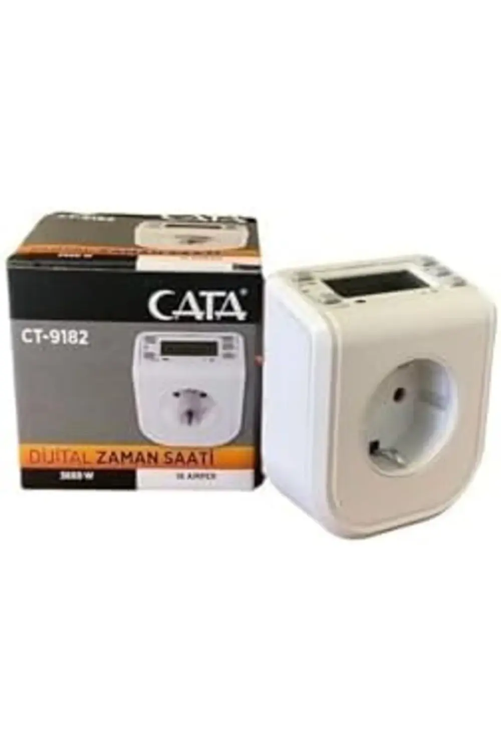 modashine CT-9182 Dijital Zaman Saati, 3680 W, Beyaz polymix 1171