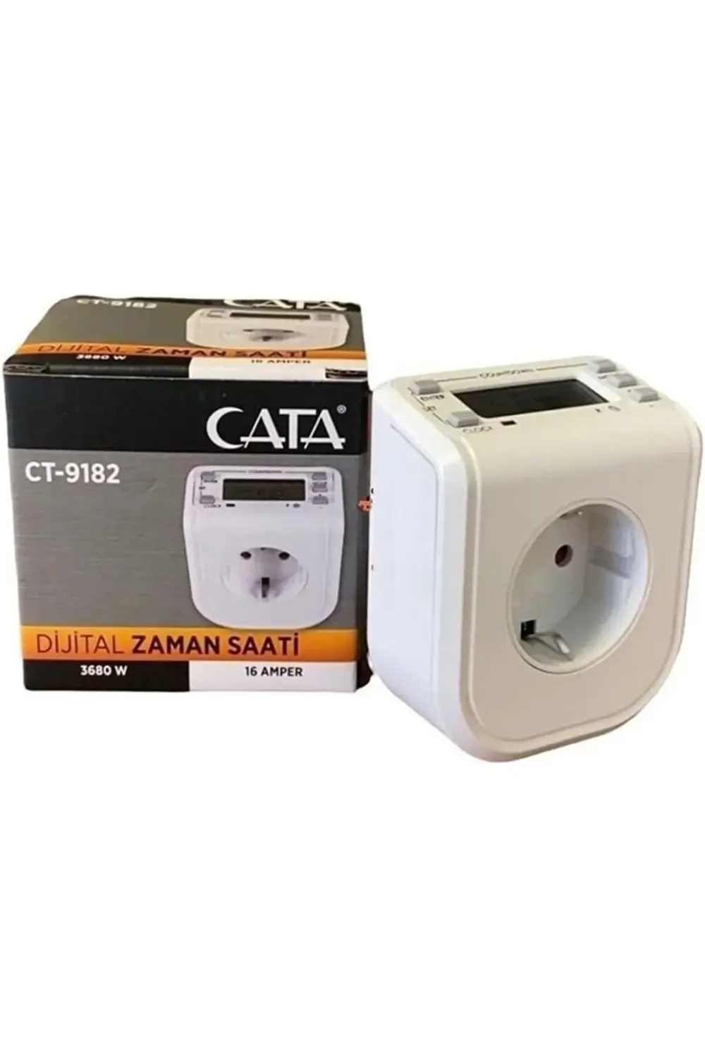 modashine CT-9182 Dijital Zaman Saati, 3680 W, Beyaz polymix 1171