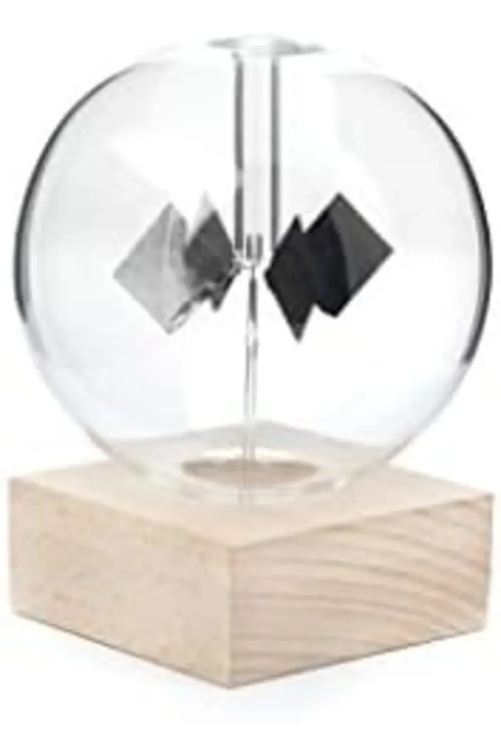 modashine Deko, ahşap, cam, şeffaf, 11,8 x 11.2 X 15,9 cm polymix