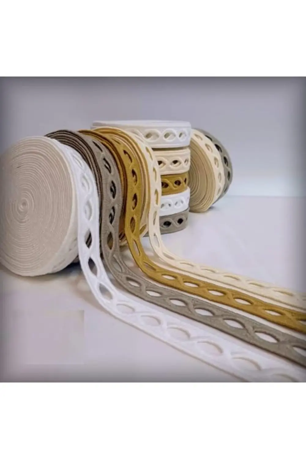 modashine Desen Motifli Şerit Nakış Modeli | Nakış Aksesuar (Beya