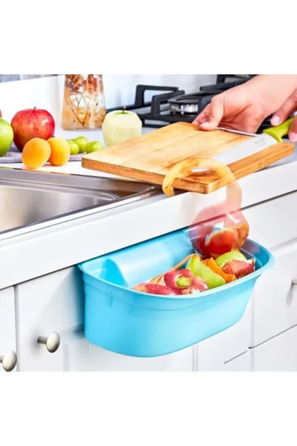 modashine Dolap Kapağına Asılan Çöp Kovası, Mutfak İçin Pratik As