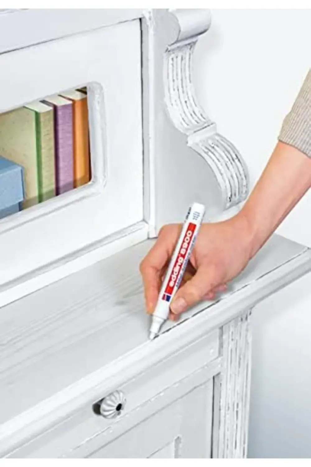 modashine Edding 8900 mobilya rötuş kalemi - antik ceviz - yuvarl