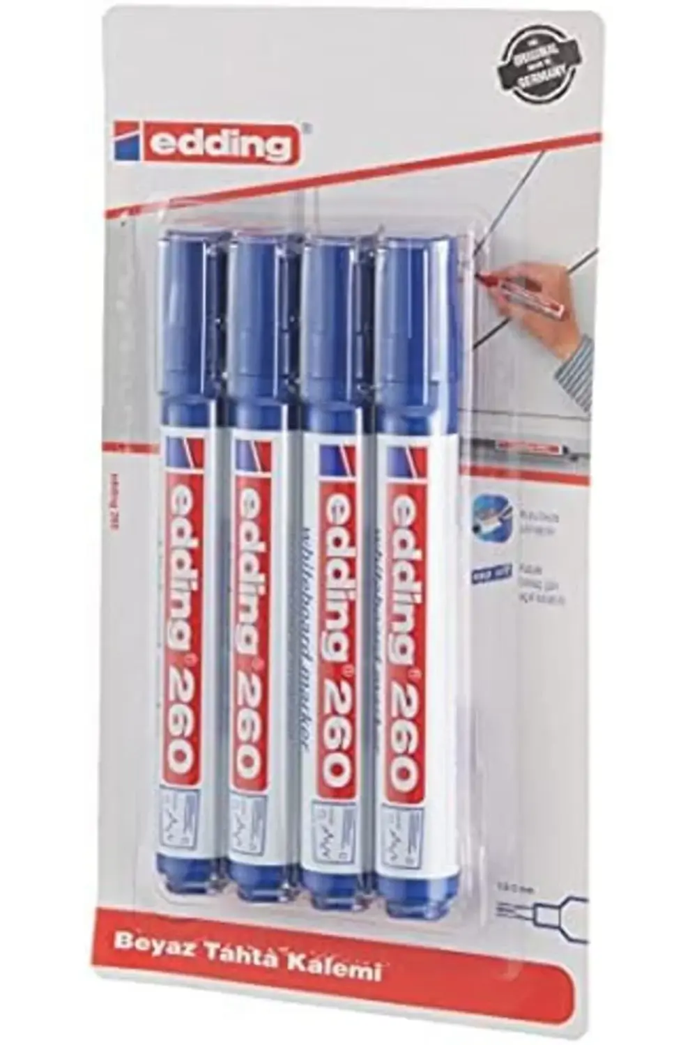 modashine Edding Turkey ED260B403 Beyaz Yazı Tahtası Kalemi polym