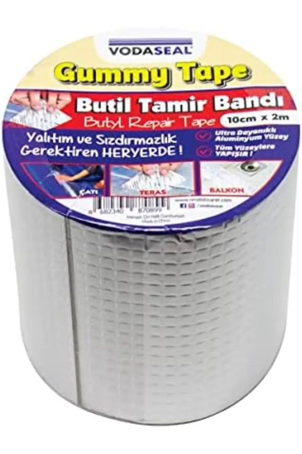 modashine Gummy Tape Bant, 100 Milimetre x 2 Metre polymix 117193