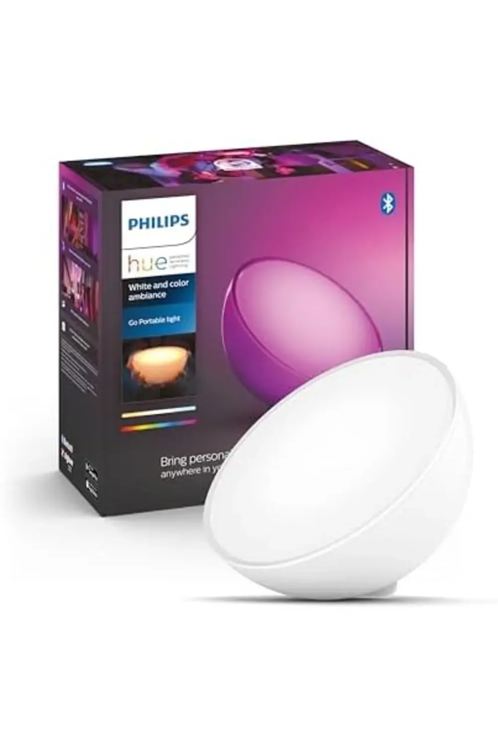 modashine Hue GO V2 Taşınabilir Akıllı Led Masa Lambası, Bluetoot