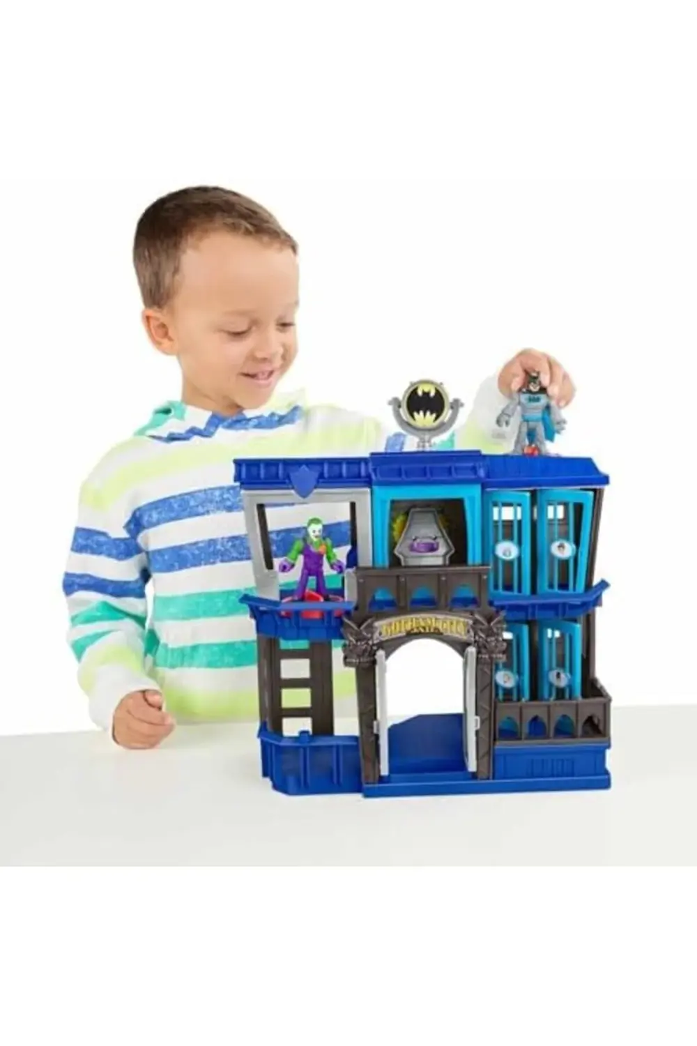 modashine Imaginext DC Super ™ GOTHAM Hapishanesi Oyun Seti Hapis