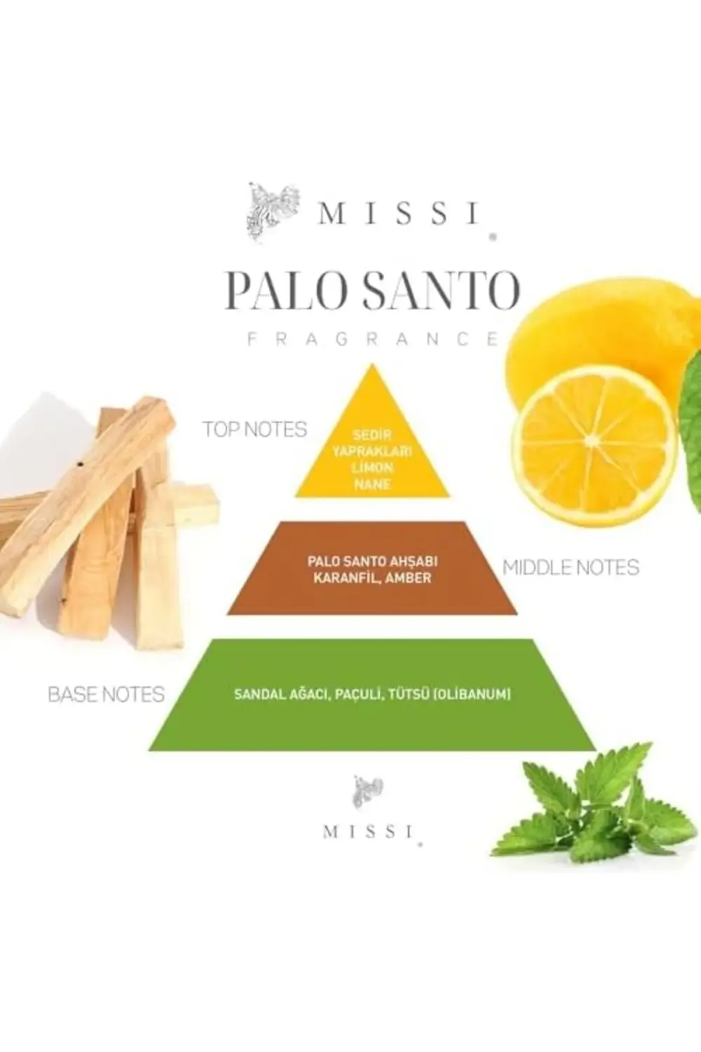 modashine Kapaklı Palo Santo Vegan Mum (140 gr) polymix 1171935