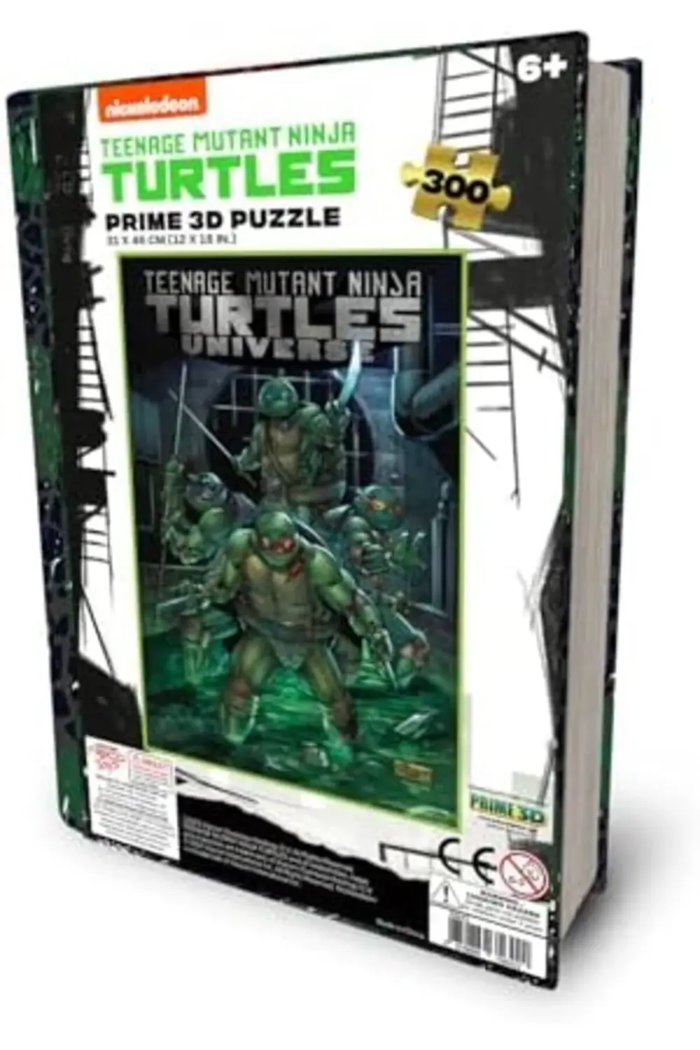 modashine Kaplumbağalar 300 Parça Puzzle 35642 Metal Kutu polymix