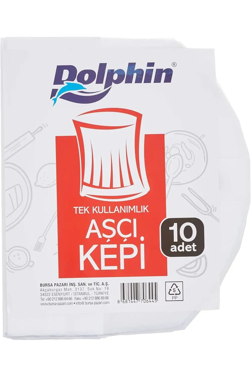 modashine Kullan At Market Aşçı Kepi 10'lu polymix 1171935 modashine Kullan At Market Aşçı Kepi 10'lu polymix 1171935