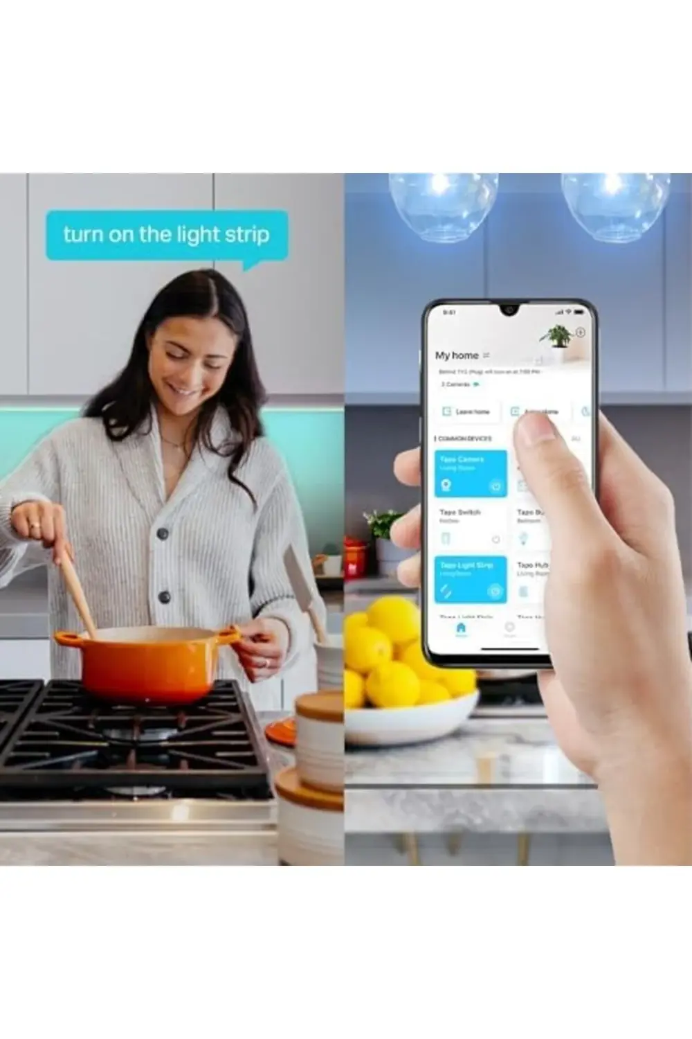 modashine L900-5, 5 Metre Çok Renkli Akıllı Wi-Fi Şerit Led, Alex