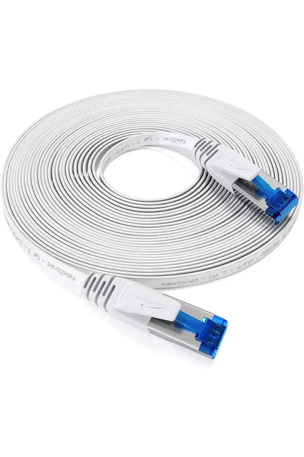 modashine – LAN kablosu düz, kırılmaz yapı – 10m (CAT7 kablo, 10