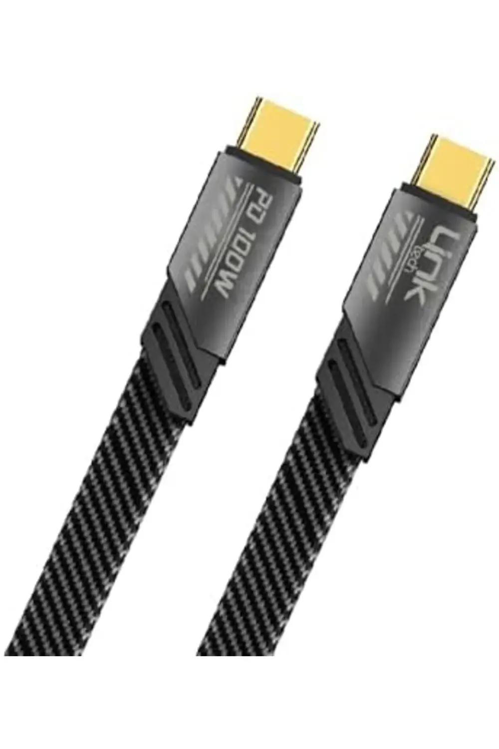 modashine Linktech K472 Mecha Style Type-C to Type-C 100W 1.2mt Ş