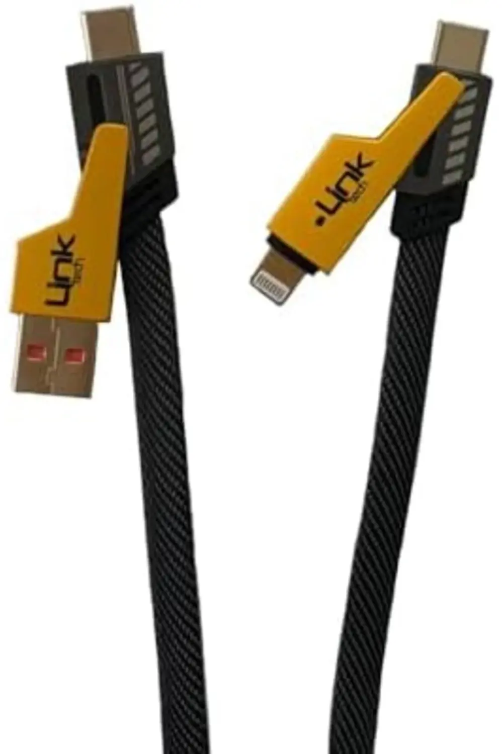 modashine Linktech K474 Mecha Style 4in1 USB + Type-C + Lightning