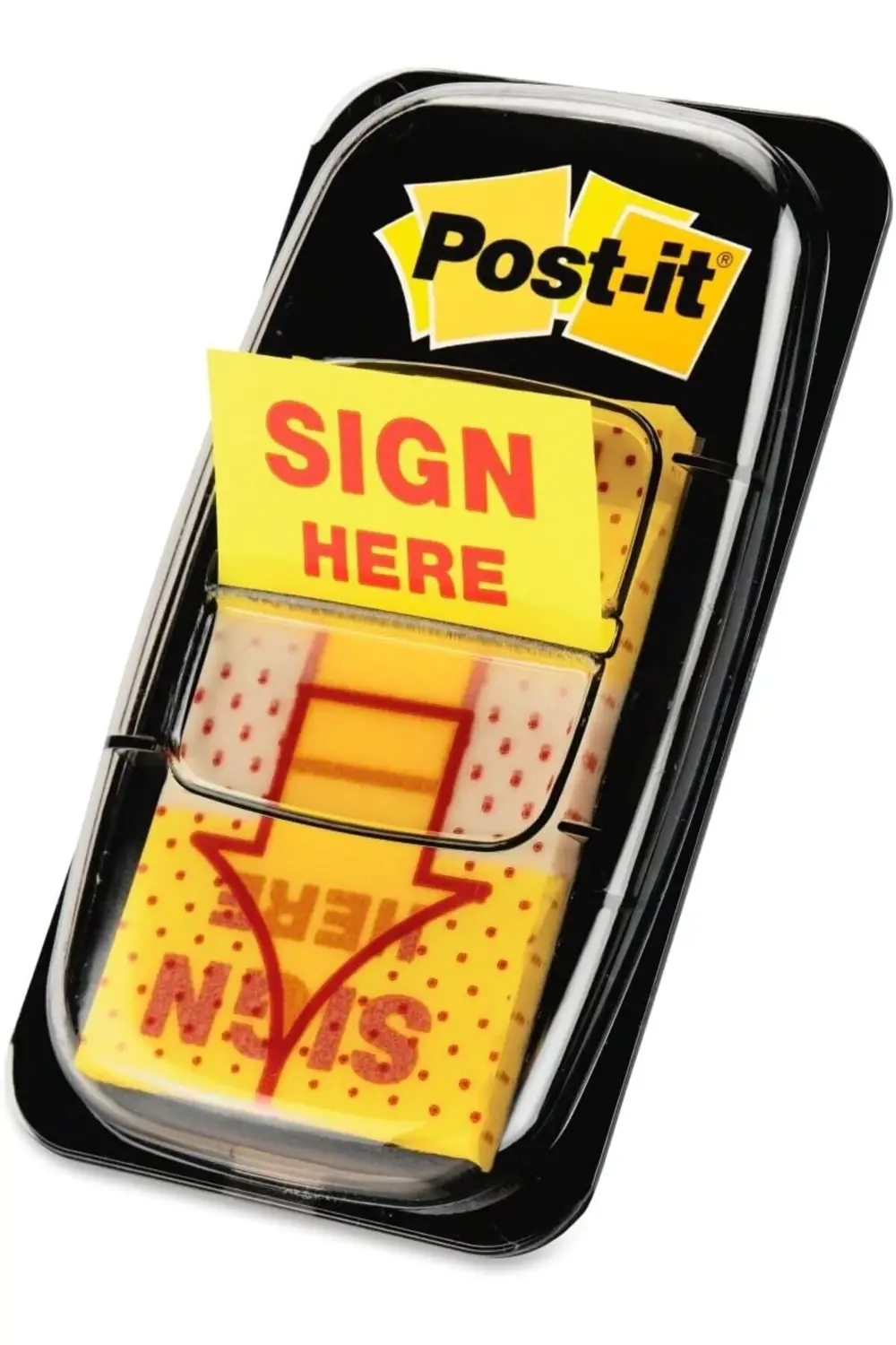 modashine Mesaj "Sign Here" Bayrakları Değer Paketi, 50/Dispenser