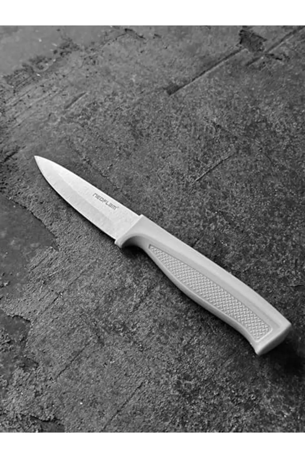 modashine Microban Soyma Bıçağı 8Cm, Gri D-NEOK008 polymix 117193