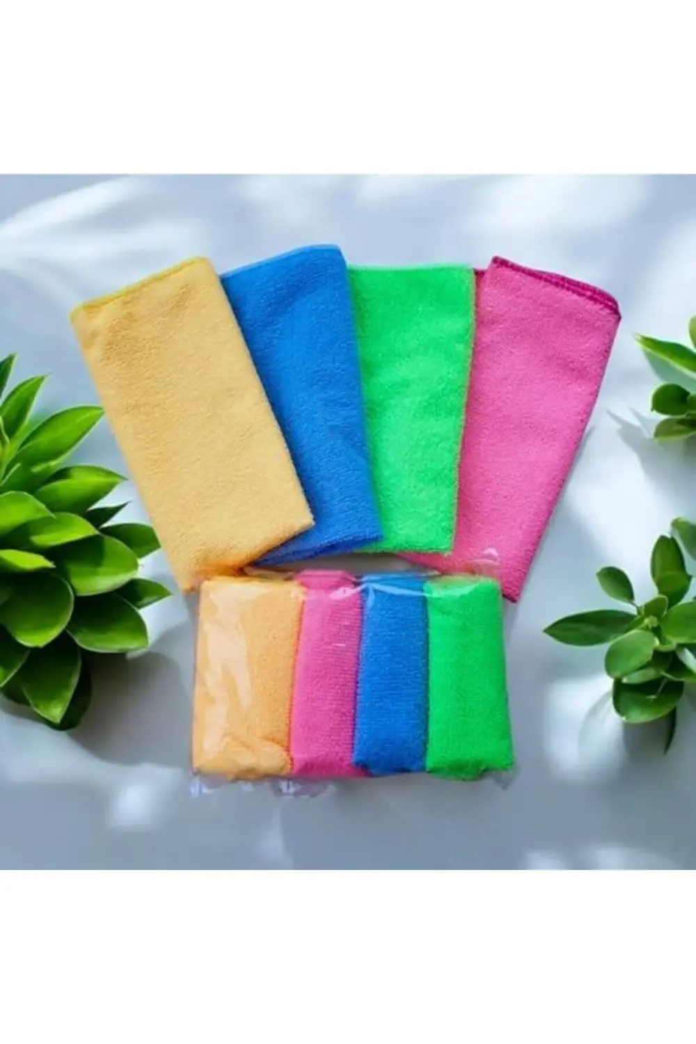 modashine Mikrofiber Temizlik Bezi 4'lü Paket - 40x40 cm, Yüksek