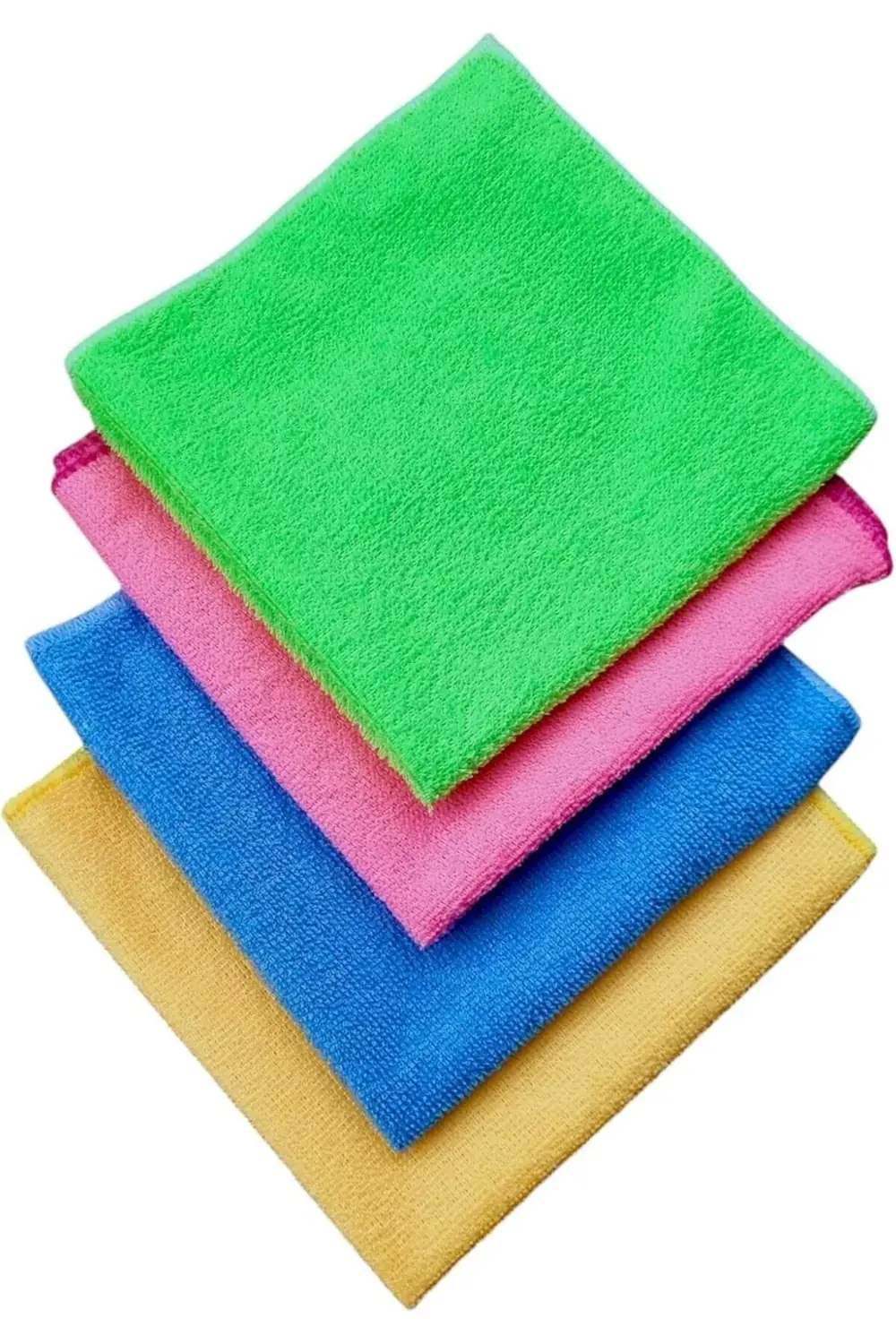 modashine Mikrofiber Temizlik Bezi 4'lü Paket - 40x40 cm, Yüksek