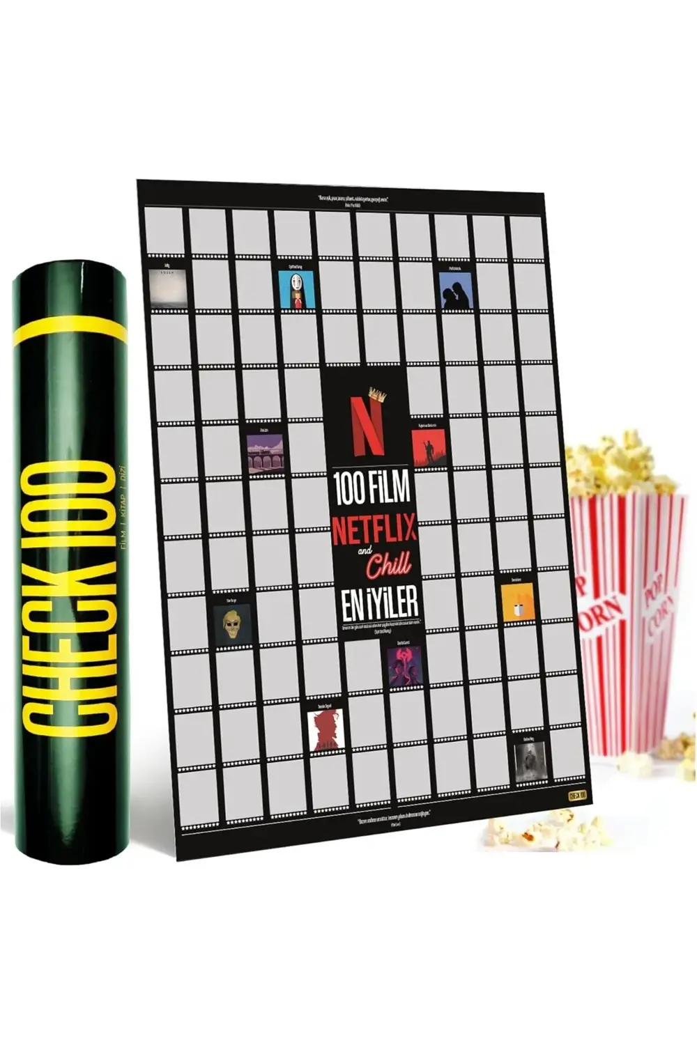 modashine Netflix and Chill 100 Film En İyiler Posteri modavibe 1