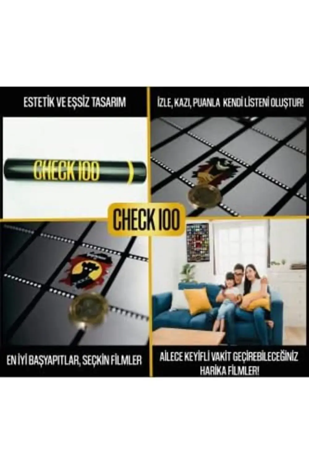 modashine Netflix and Chill 100 Film En İyiler Posteri modavibe 1