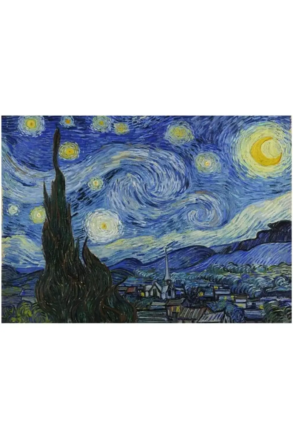 modashine NEVERLAND 1000 PARÇA PUZZLE - STARRY NIGHT (YILDIZLI GE