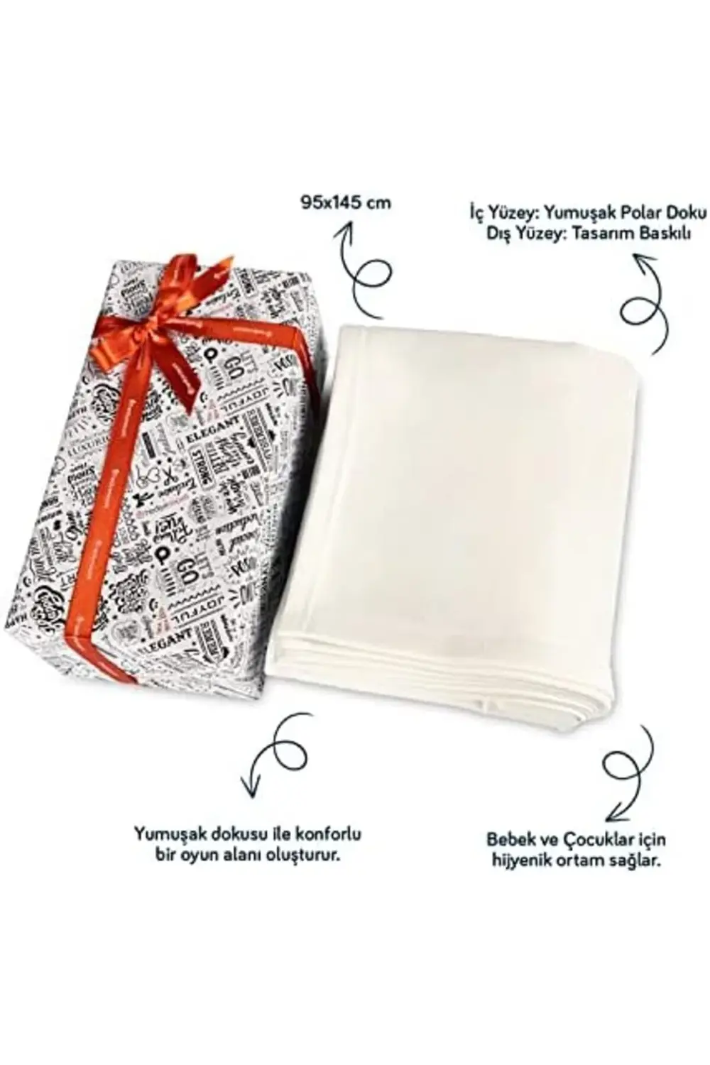 modashine Okul Öncesi Öğretici Oyun Matı - Bebek Oyun Halısı poly