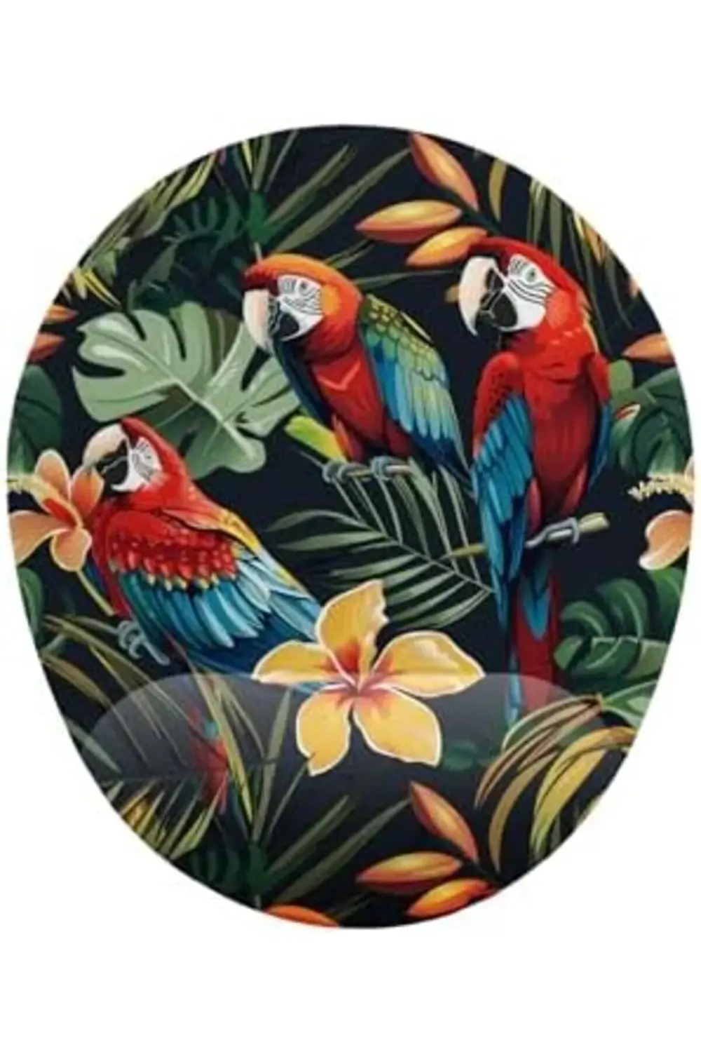 modashine Papağan Kuşlar Bilek Destekli Mouse Pad polymix 1171935