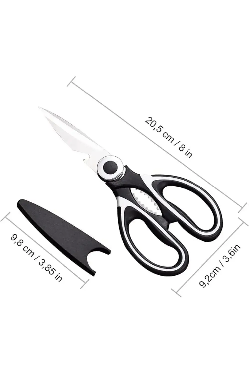 modashine Paslanmaz Çelik Çok Amaçlı Mutfak Makası – Balık Temizl