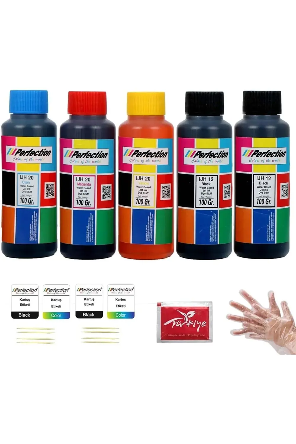 modashine Perfection Uyumlu GI-490 BK GI-490 CMY Tanklı Yazıcı Mü