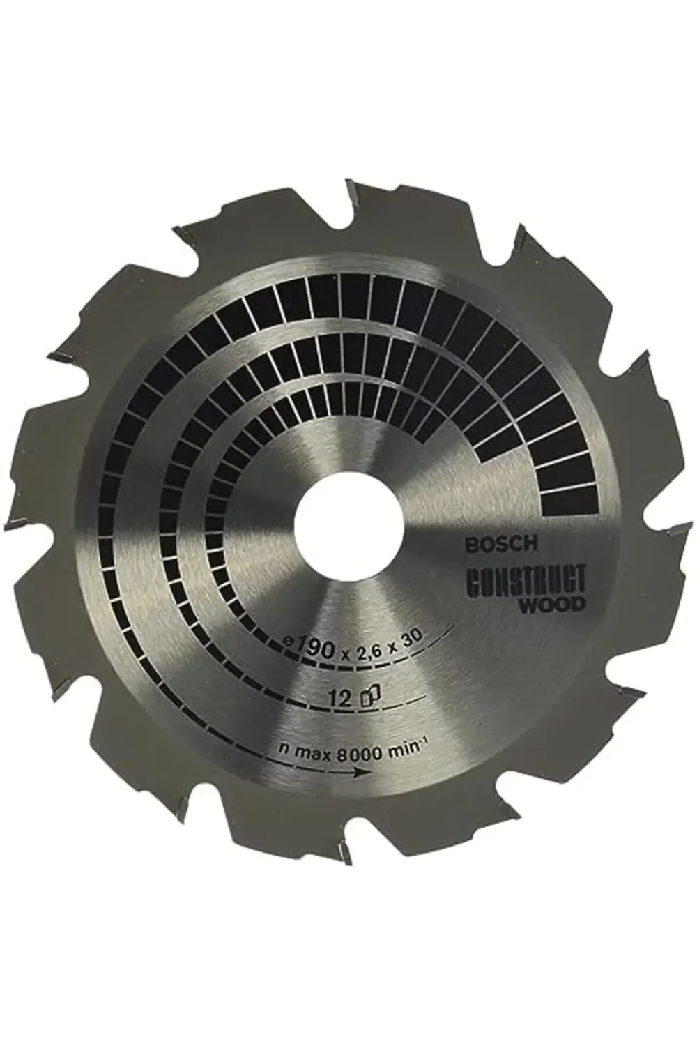 modashine Professional dairesel testere bıçağı 190 mm, 12 diş, Co