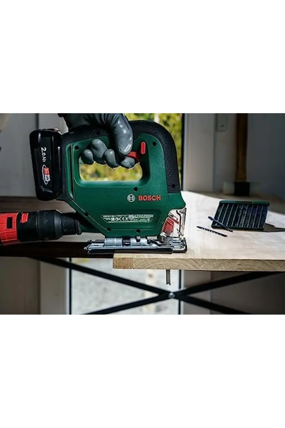 modashine Professional Dekupaj Testere Seti, Yeşil, 10 Adet polym