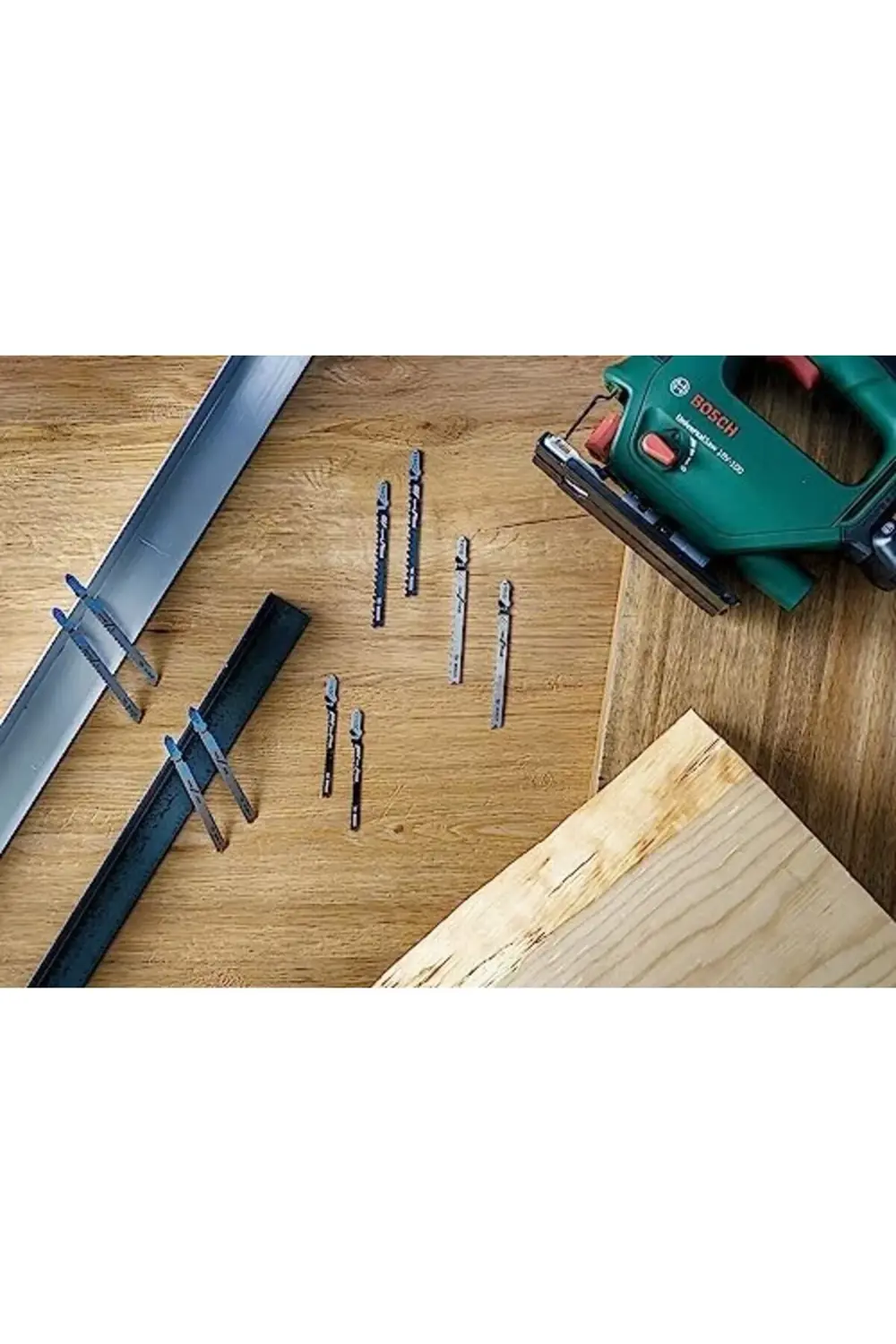 modashine Professional Dekupaj Testere Seti, Yeşil, 10 Adet polym