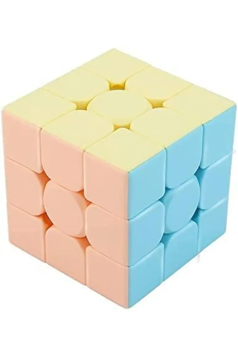 modashine Rubik Zeka Sabır Küpü Pastel Renkler 3 X 3 X 3 polymix