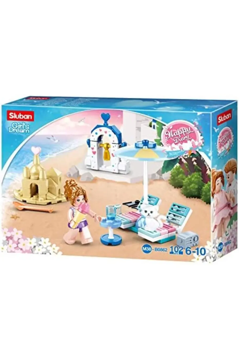 modashine 's Sahil Partisi Yapım Seti, 102 Parça polymix 1171935