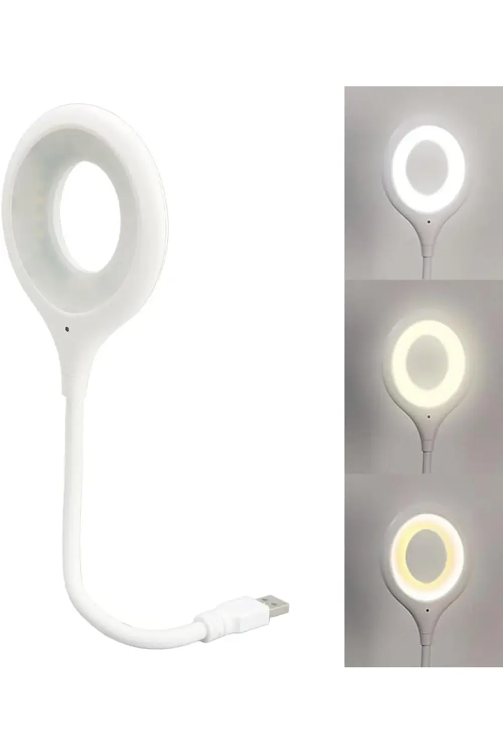 modashine Sesle Kontrol 3 Renk Işık Modlu Akrobat USB LED Kitap O